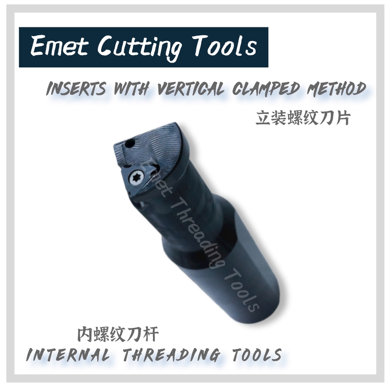 Instrumente de filetare Emet/internal Tools Tools/external Toolting Tools/intet poate fi fixat atât de metode verticale, cât și orizontale